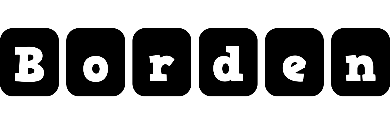 Borden box logo
