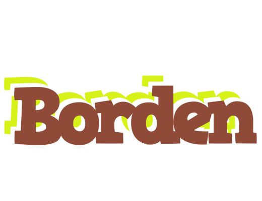 Borden caffeebar logo