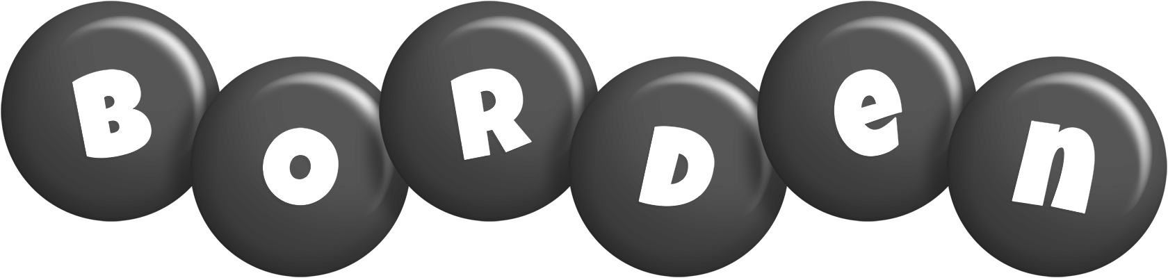 Borden candy-black logo