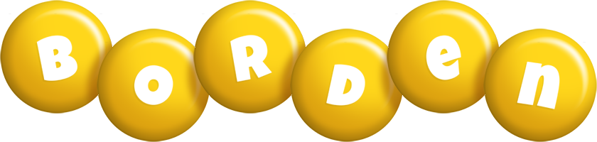 Borden candy-yellow logo