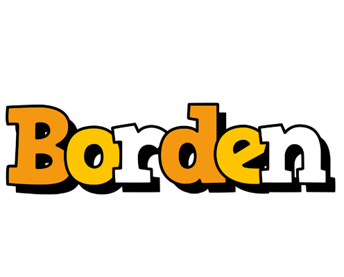 Borden cartoon logo