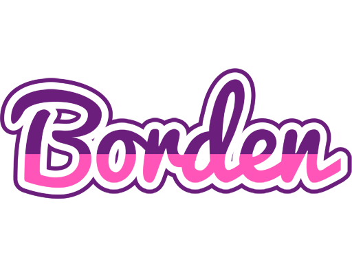 Borden cheerful logo
