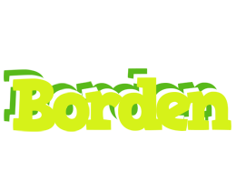 Borden citrus logo