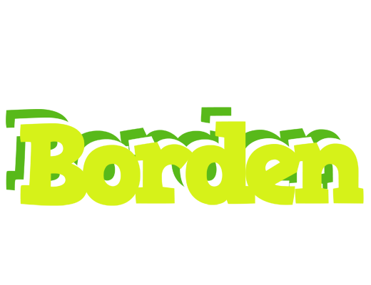 Borden citrus logo