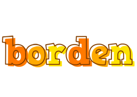 Borden desert logo