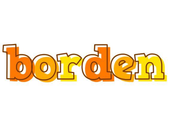 Borden desert logo