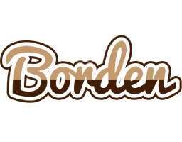 Borden exclusive logo