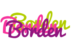 Borden flowers logo