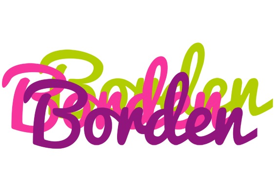 Borden flowers logo