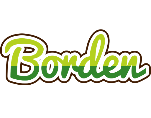 Borden golfing logo