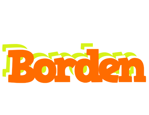 Borden healthy logo