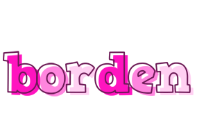 Borden hello logo