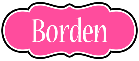 Borden invitation logo