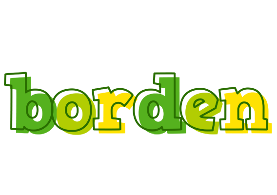 Borden juice logo