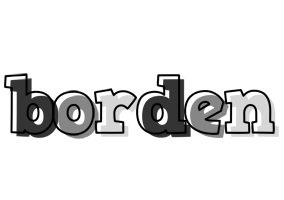 Borden night logo