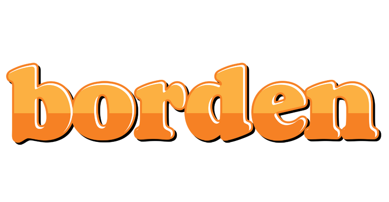 Borden orange logo