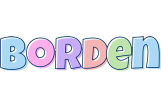 Borden pastel logo