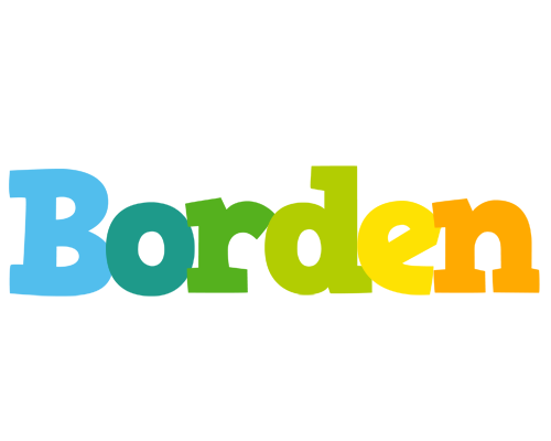 Borden rainbows logo