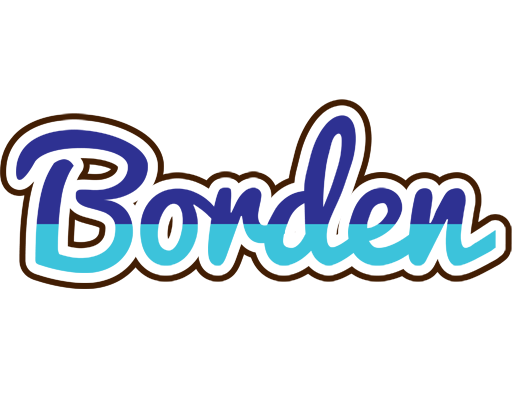 Borden raining logo