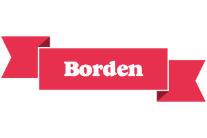 Borden sale logo