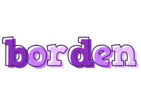 Borden sensual logo