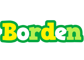 Borden soccer logo