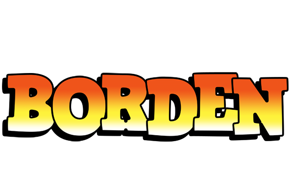 Borden sunset logo