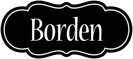 Borden welcome logo