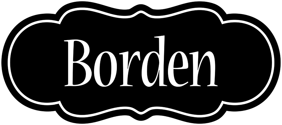 Borden welcome logo