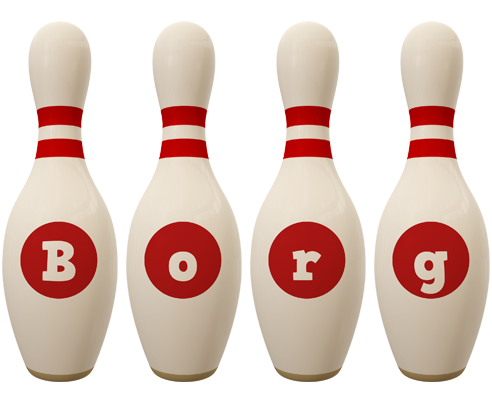 Borg bowling-pin logo
