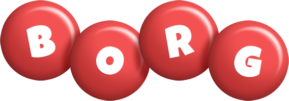 Borg candy-red logo