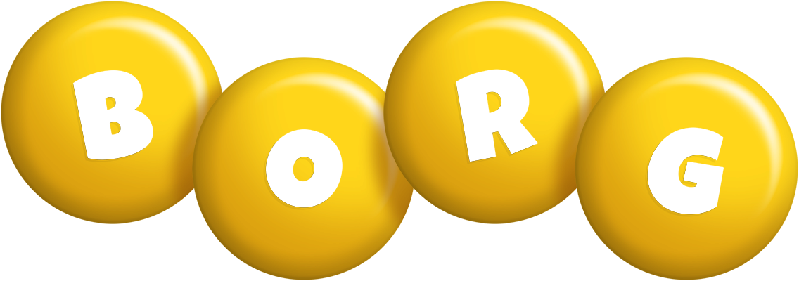 Borg candy-yellow logo