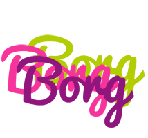 Borg flowers logo