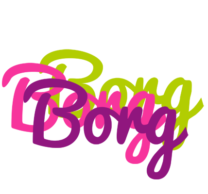 Borg flowers logo