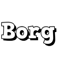 Borg snowing logo