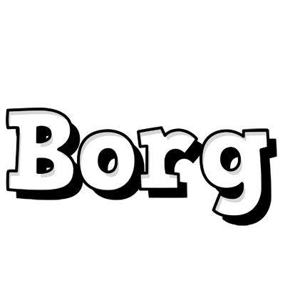 Borg snowing logo