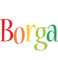 Borga birthday logo