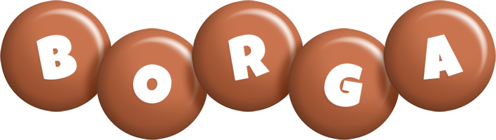 Borga candy-brown logo