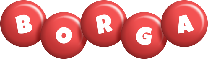 Borga candy-red logo