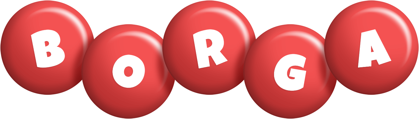 Borga candy-red logo