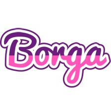 Borga cheerful logo