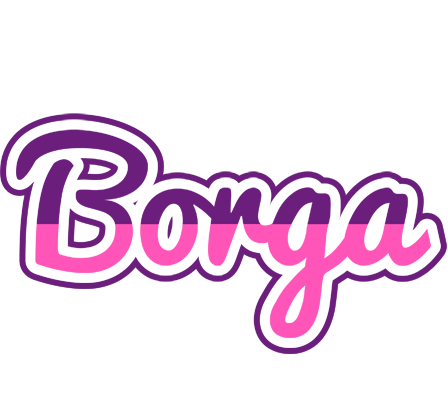 Borga cheerful logo