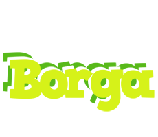 Borga citrus logo