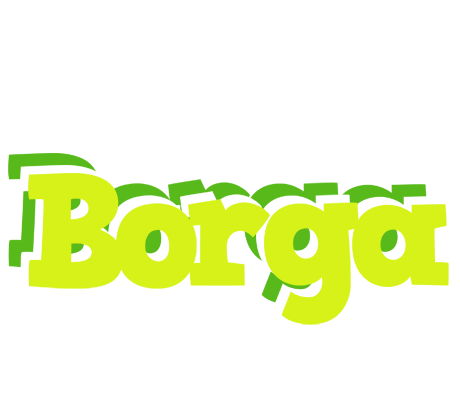 Borga citrus logo