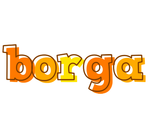 Borga desert logo