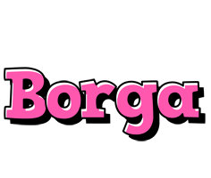 Borga girlish logo