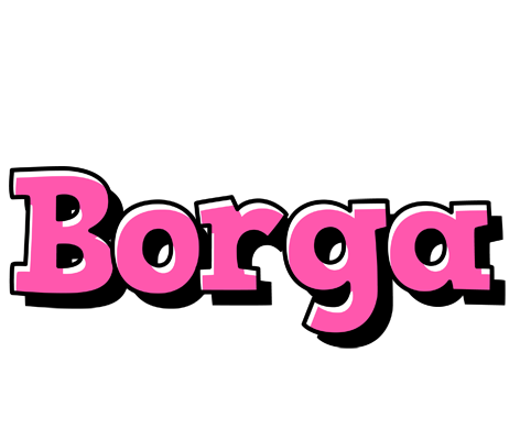 Borga girlish logo