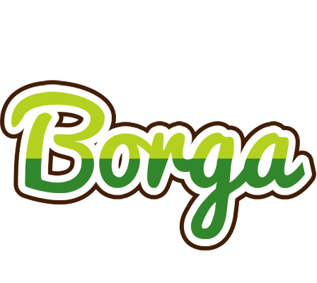 Borga golfing logo