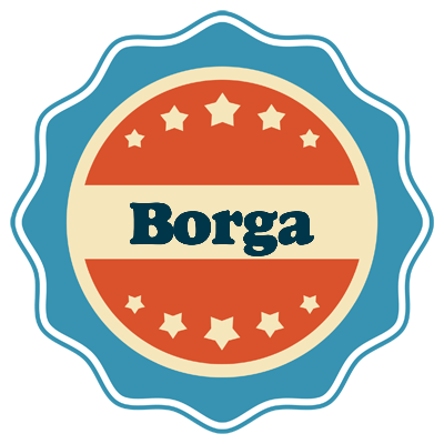 Borga labels logo