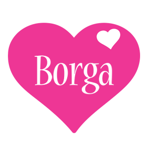 Borga love-heart logo